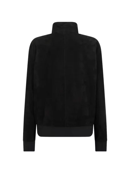 Geanta de piele Gucci cu broderie negru
