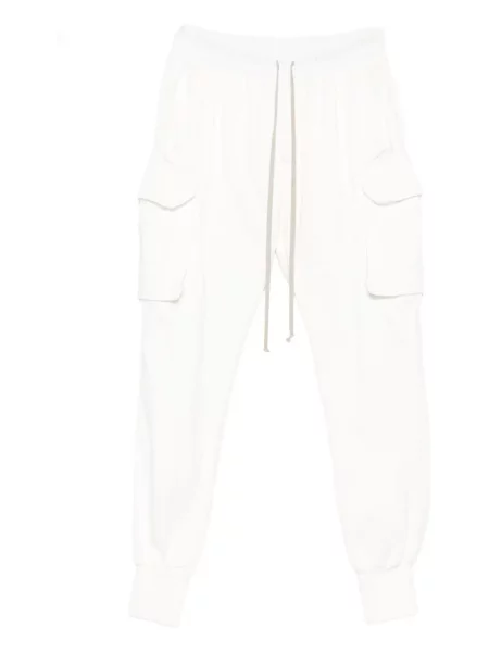 Pantaloni cargo Rick Owens Drkshdw alb