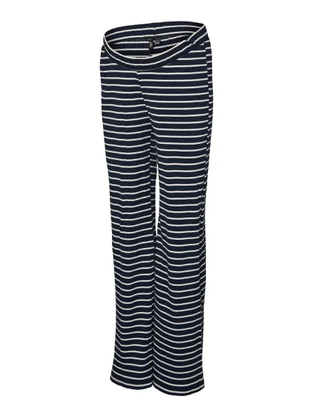 Vero Moda Maternity Pantaloni VMMSea bleumarin alb