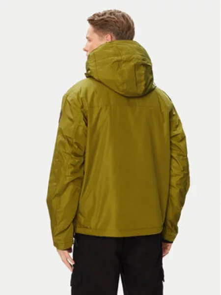 Napapijri Anorak stiliaus striukė Rainforest Next Chaki