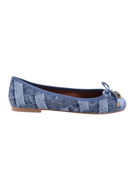 Balerinki Kurt Geiger niebieskie