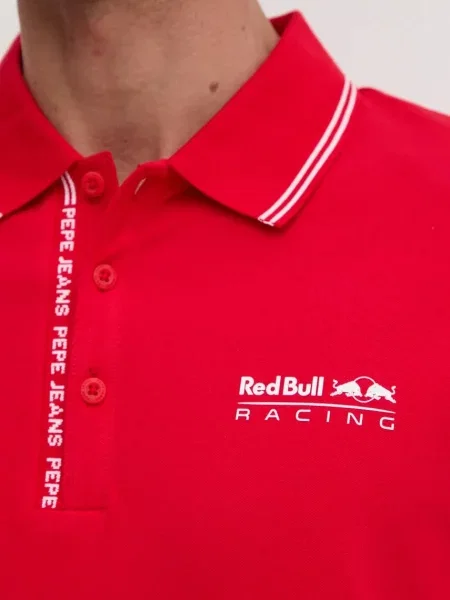 Póló Red Bull Racing X Pepe Jeans piros