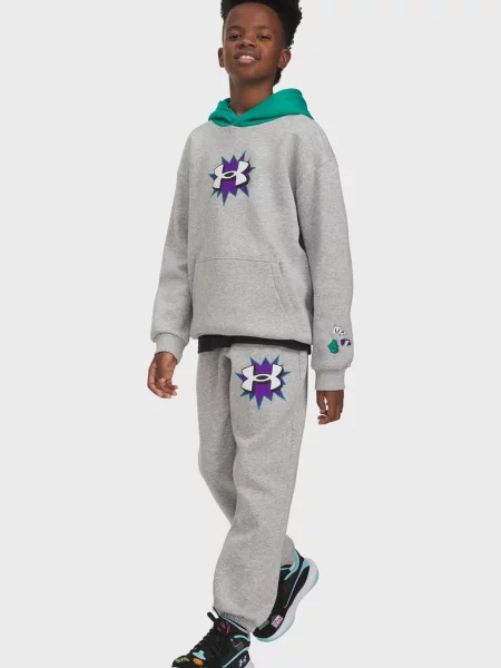 Детские спортивные штаны Under Armour серые