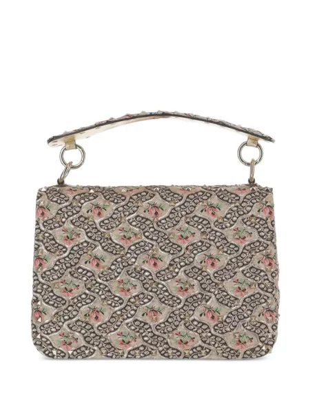 Shopper torbica Valentino Garavani s cvjetnim printom s printom