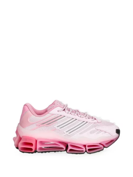 Decupat geacă Adidas cu glugă cu model piele de șarpe alb