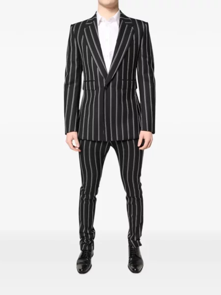 Costum Dolce & Gabbana cu imagine negru