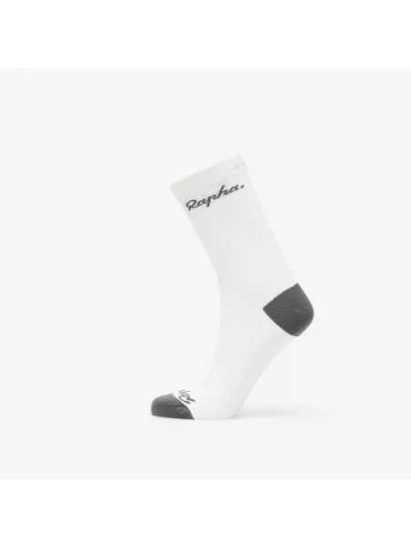 Čarape Rapha s autogramom bijela