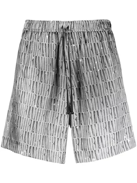 Pantaloni scurți Amiri cu imagine cu cordon