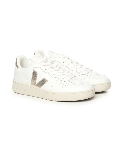 Sneakersy Veja V-10 skórzane białe