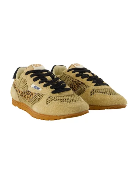 Sneakersy Autry skórzane beżowe