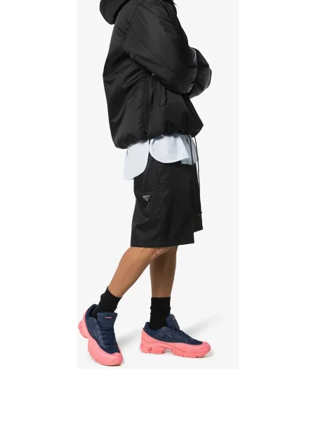 Kožené tenisky Adidas Raf Simons šedé