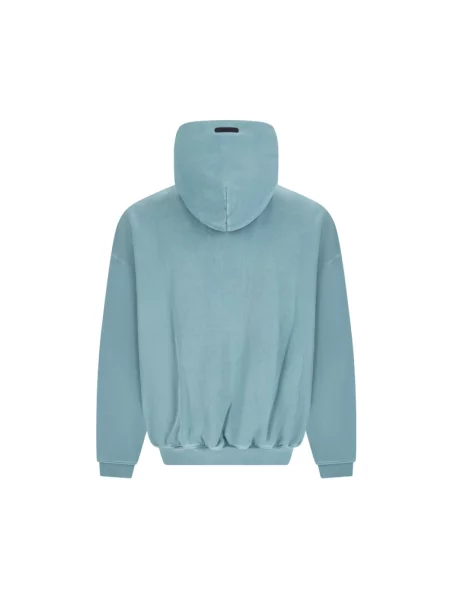 Bluza z kapturem Fear Of God niebieska