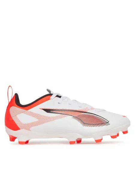 Tenisice za nogomet Puma Ultra 5 Play Fg/Ag Jr 01 bijela