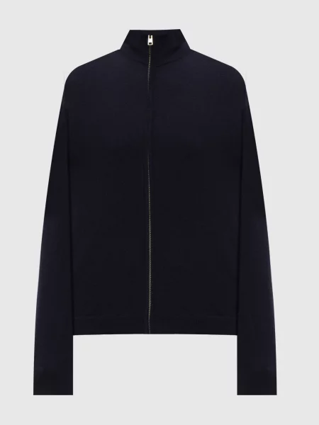 Кардиган з вовни Woolrich синій