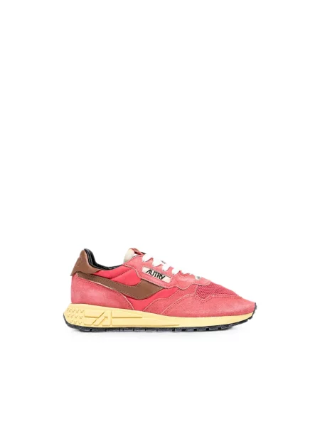 Sneakersy Autry zamszowe różowe