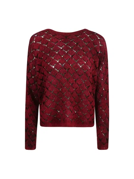 Sweter Avant Toi wełniany czerwony