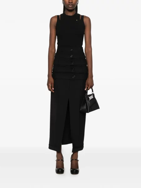 Fusta maxi Viktor & Rolf negru