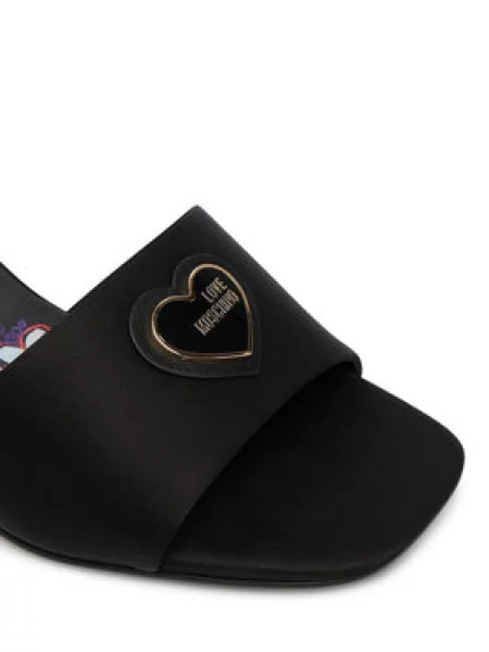 LOVE MOSCHINO Papucs fekete