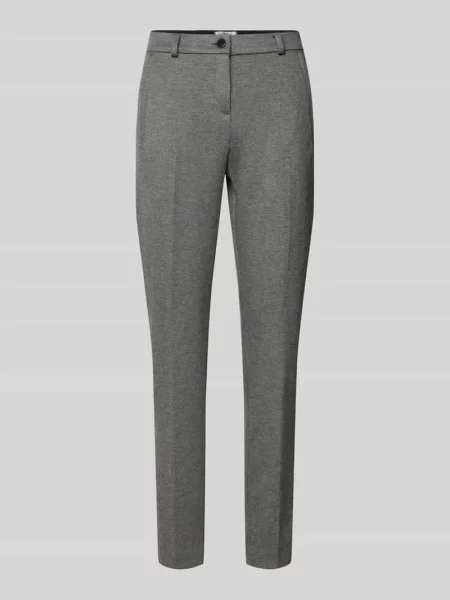 Spodnie materiałowe z wpuszczanymi w stylu francuskim model ‘Lillyth’ Raphaela By Brax