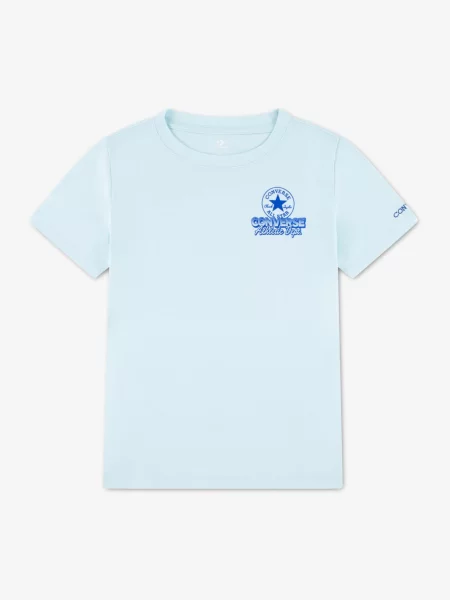 CONVERSE Tricou / pastel albastru