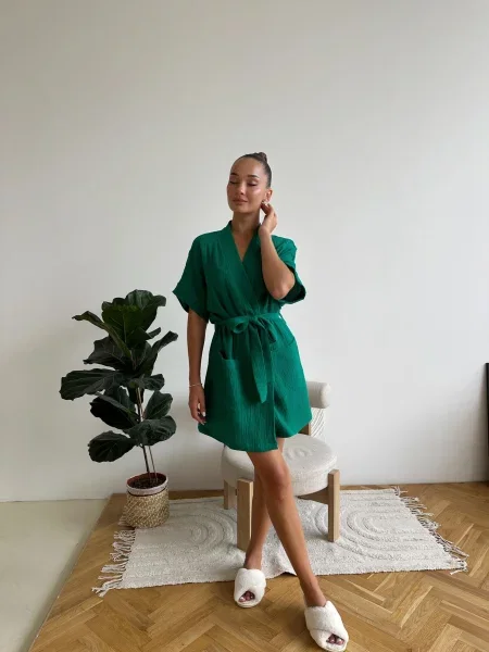 Cosy Халат зелений