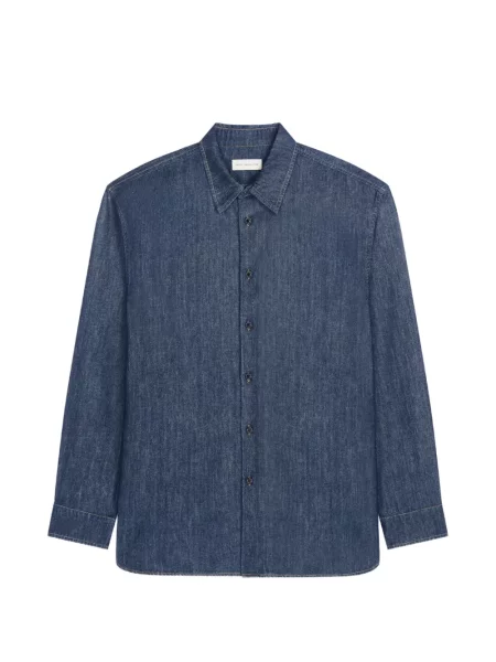 Cămașă de blugi Dries Van Noten albastru