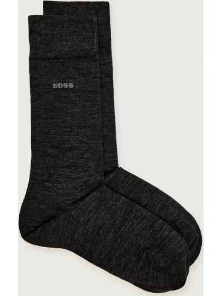BOSS BLACK De lână șosete 2P RS Uni negru