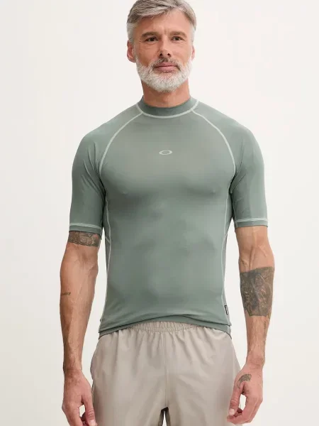 Oakley t-shirt kąpielowy T-shirt do pływania zielona