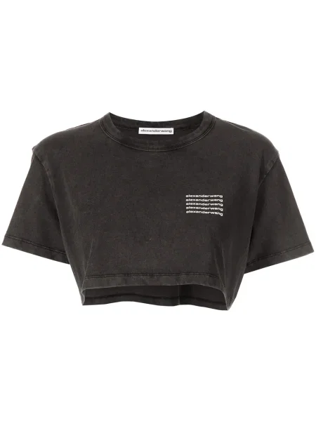 Tricou Alexander Wang gri