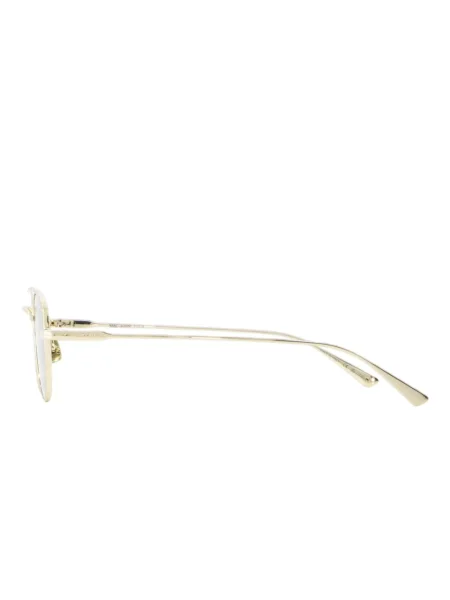 Ochelari de soare Saint Laurent auriu