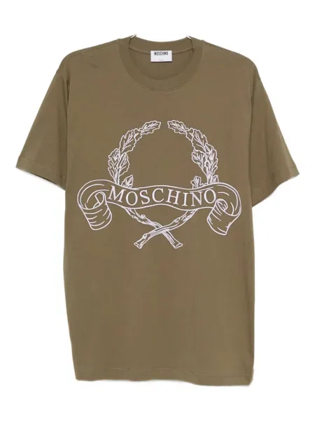 Tricou Moschino cu imagine verde