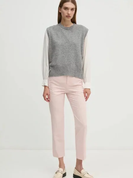 Брюки United Colors Of Benetton розовые