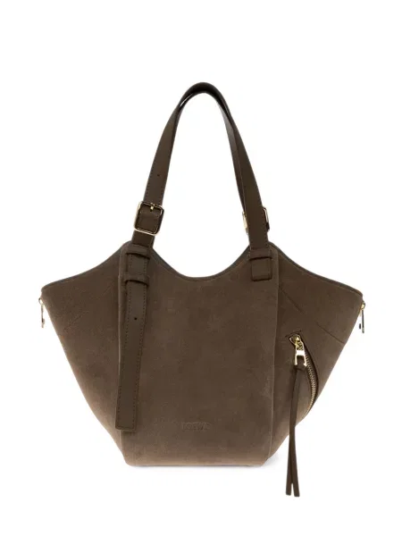 Geantă Loewe din piele de căprioară maro