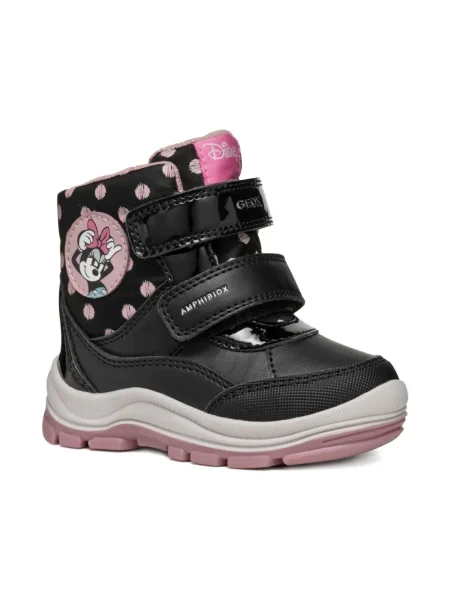 Buty do kostki dziecięce Geox czarne