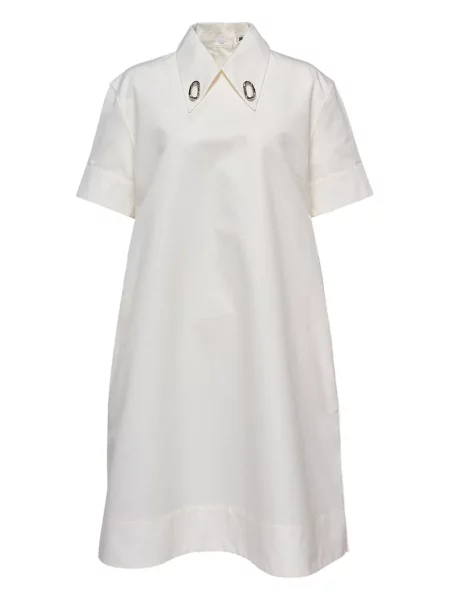 Gulerat rochie mini Jil Sander scurtă de costum