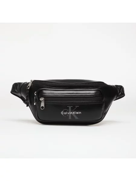 Geantă Calvin Klein cu autograf negru