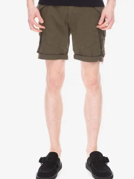 Kraťasy Alpha Industries Combat Short zelené