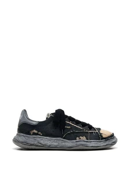 Sneakerși Maison Mihara Yasuhiro zdrențuiți chunky negru