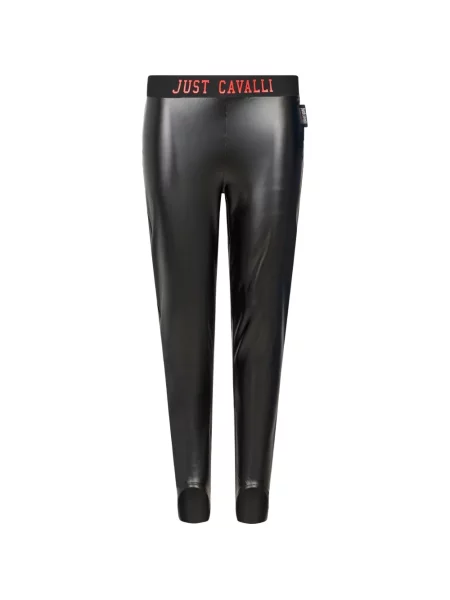 Legginsy dziecięce Just Cavalli czarne