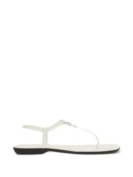 Sandale Gucci din piele alb