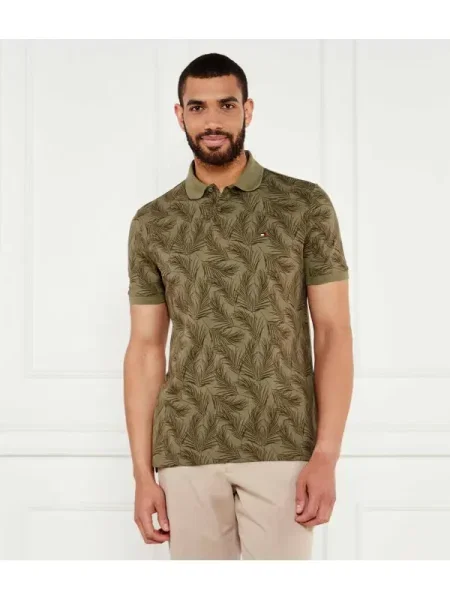Tommy Hilfiger Tenisz póló | Regular Fit zöld