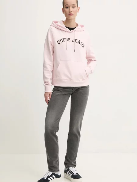 Kratka majica Guess Jeans črna