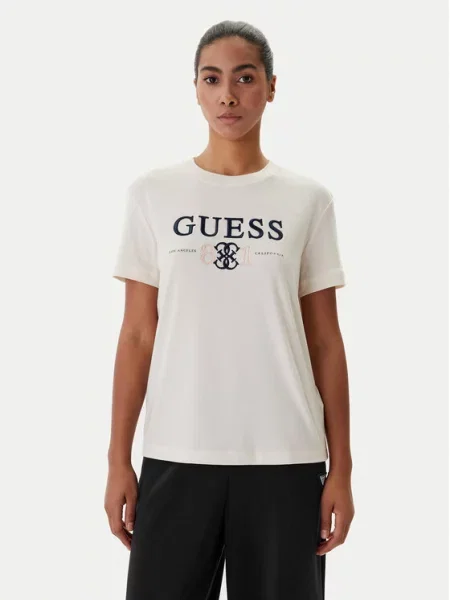 Guess T-Shirt Εκρού