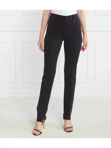 Marc Cain Nadrág | regular waist fekete