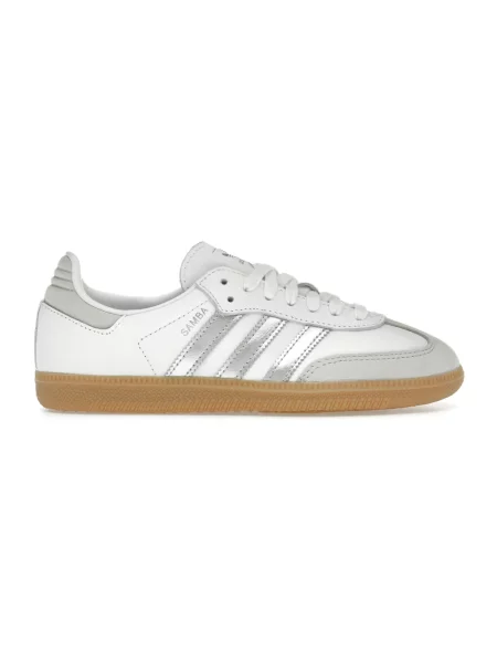 Sneakersy Adidas Samba skórzane szare