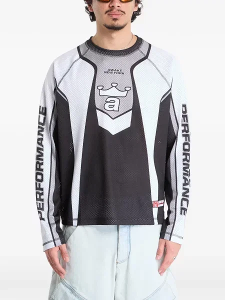 Tricou Awake Ny din jerseu negru