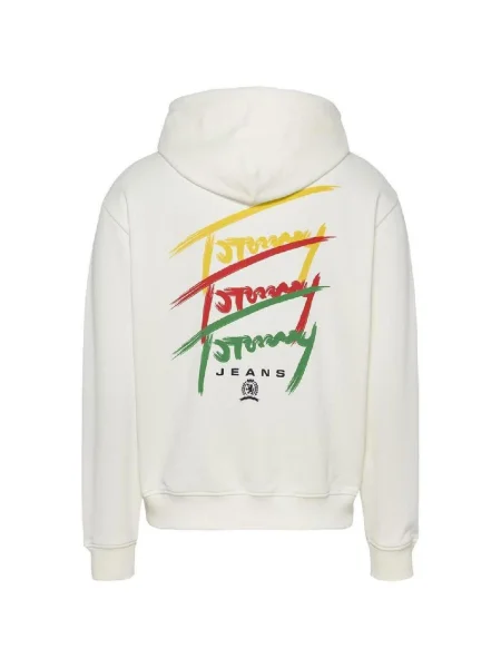 Mikina Tommy Jeans béžová