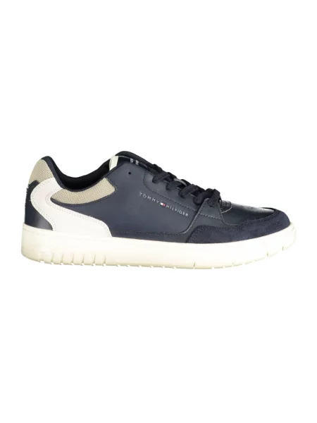 Trampki Tommy Hilfiger skórzane niebieskie