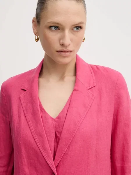 United Colors of Benetton однобортний піджак лляний