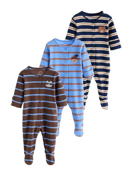 Next Pijamale bleumarin / azuriu / ciocolatiu